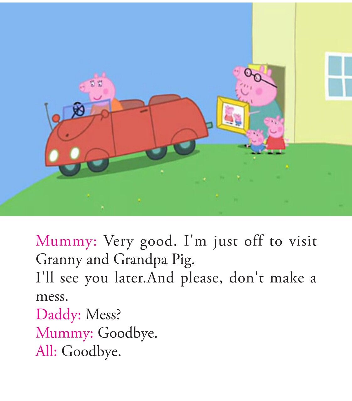 Daddy Puts up a Picture绘本故事第4页