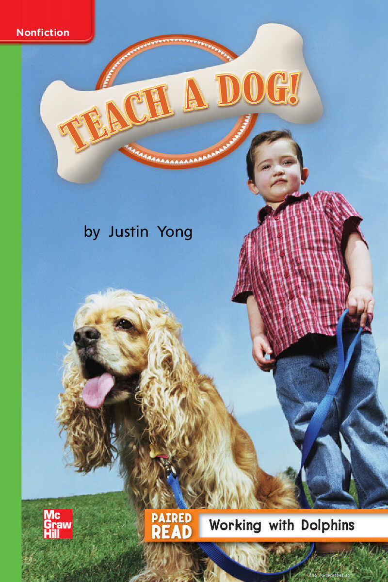 G1 Bey U4W5 Teach a Dog!绘本故事第2页
