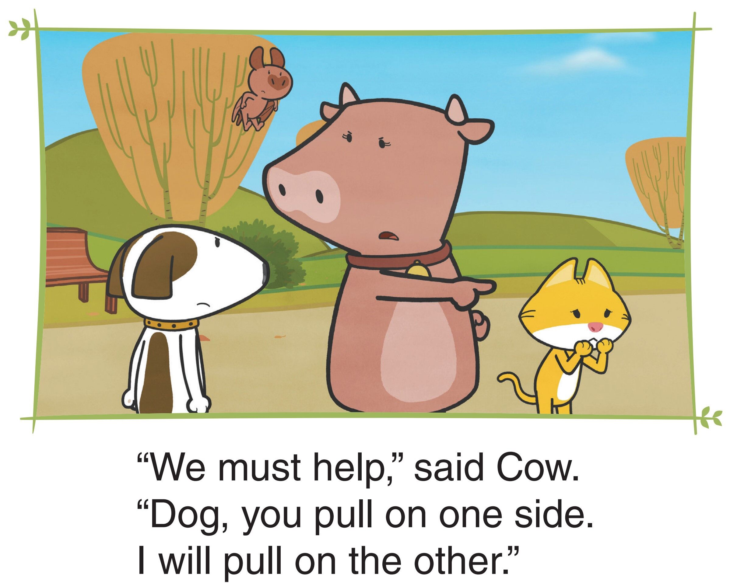 Stuck in the Mud!绘本故事第3页