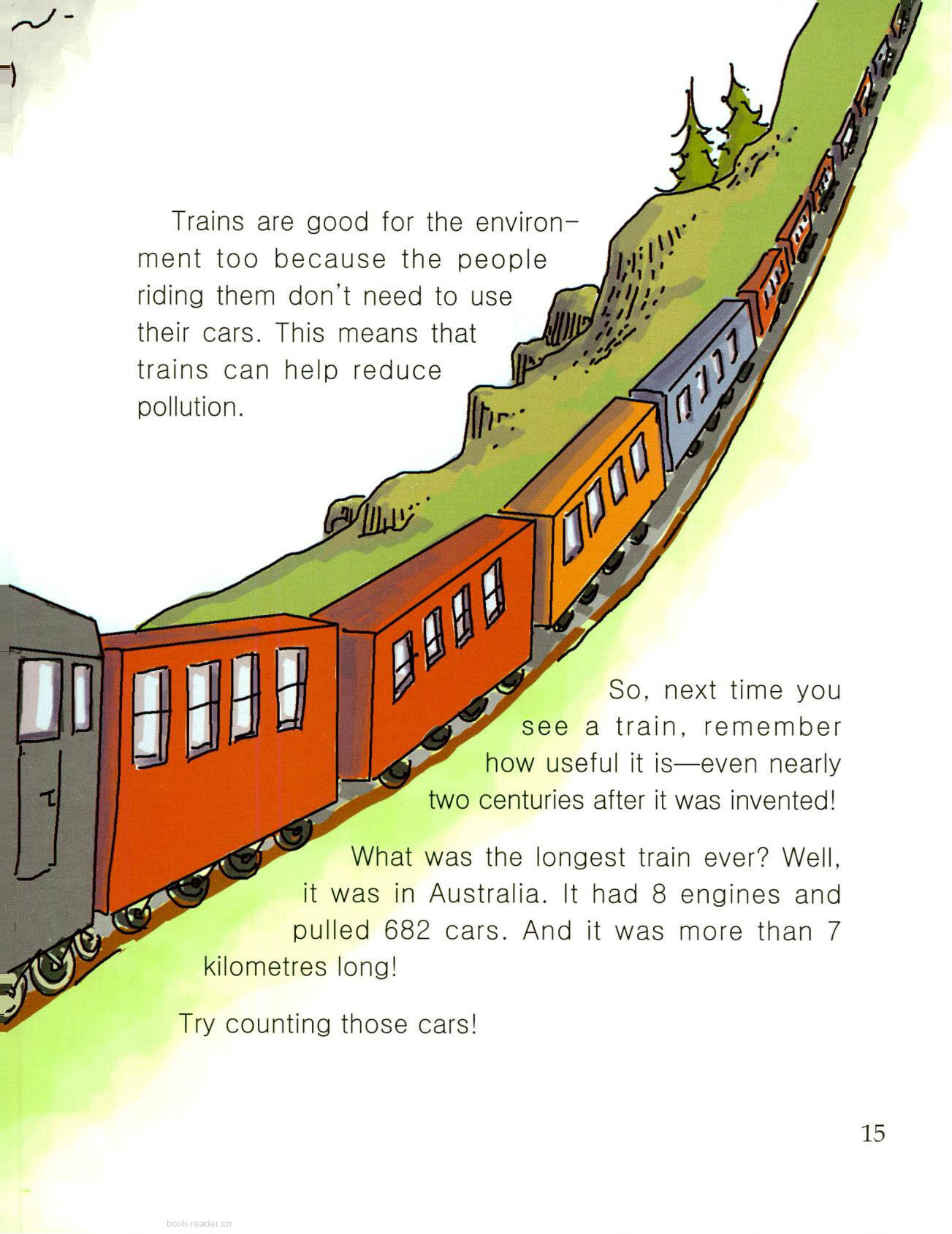 Waiting for the Train绘本故事第3页