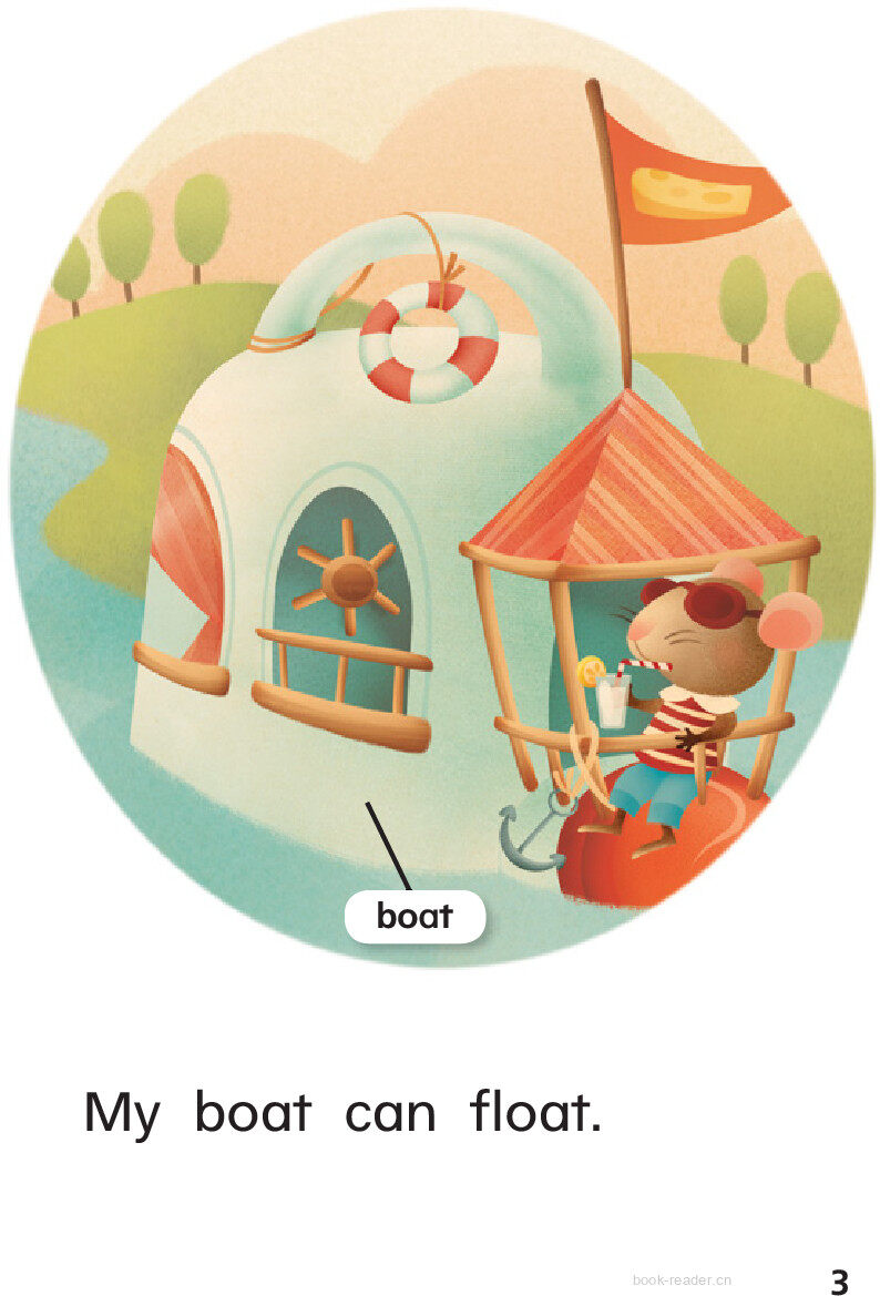 G1 ELL U2W2 Staying Afloat绘本故事第5页