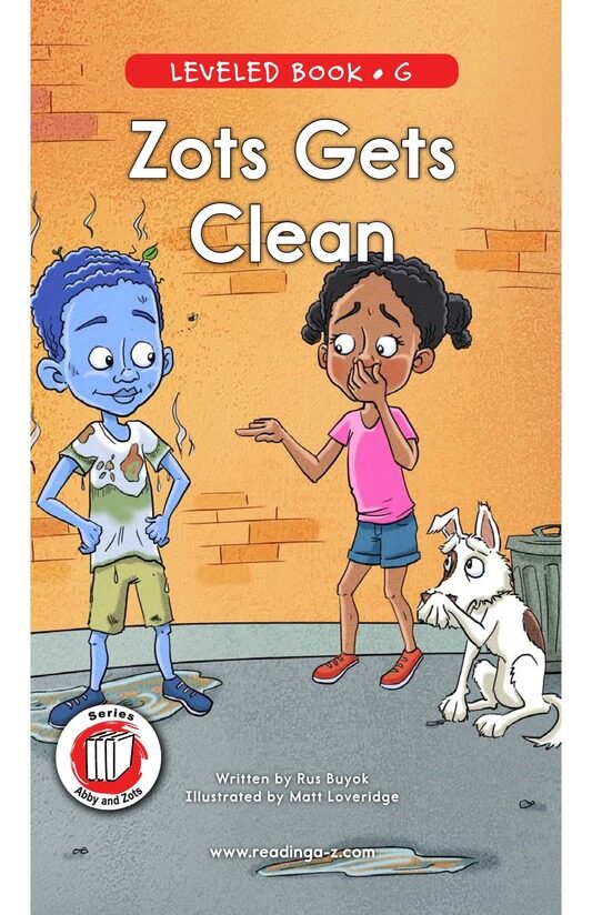 Zots Gets Clean绘本故事第2页