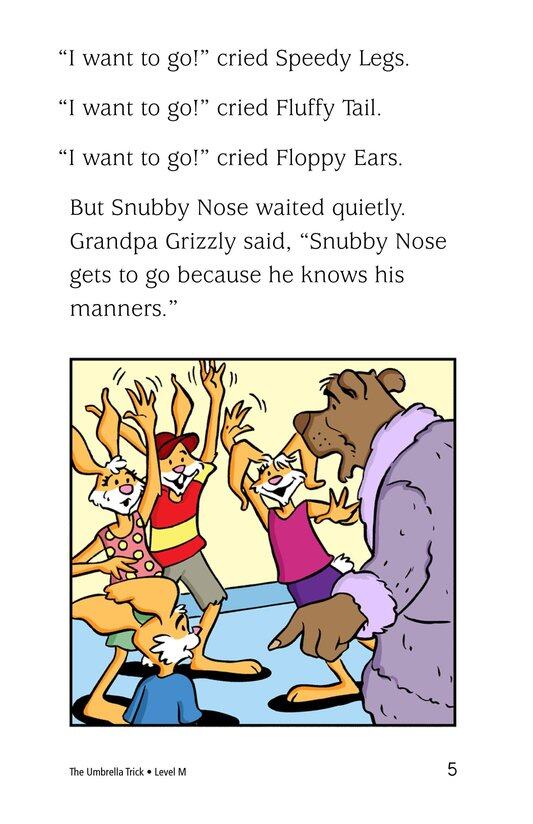 The Umbrella Trick绘本故事第5页