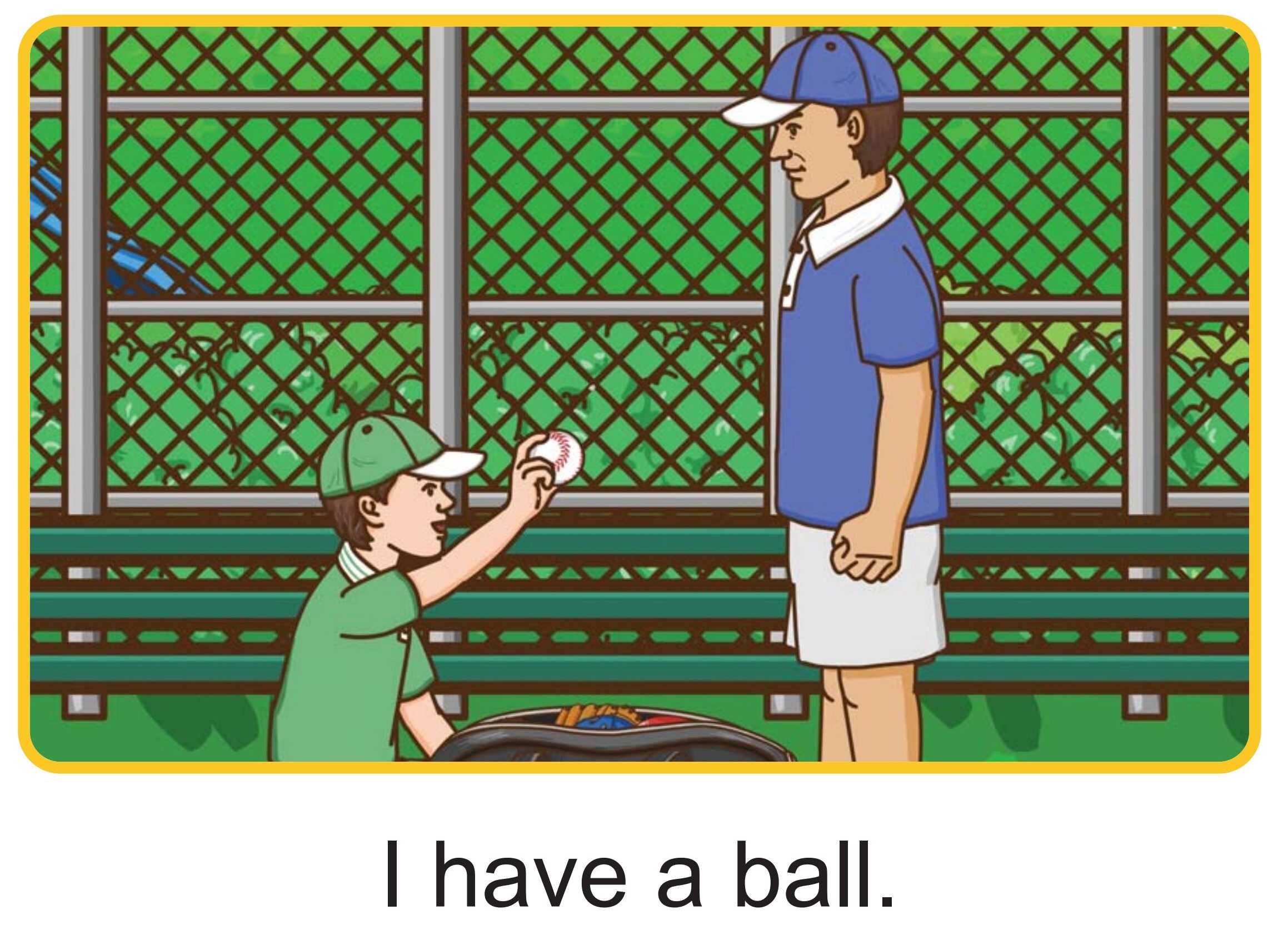 Baseball!绘本故事第2页