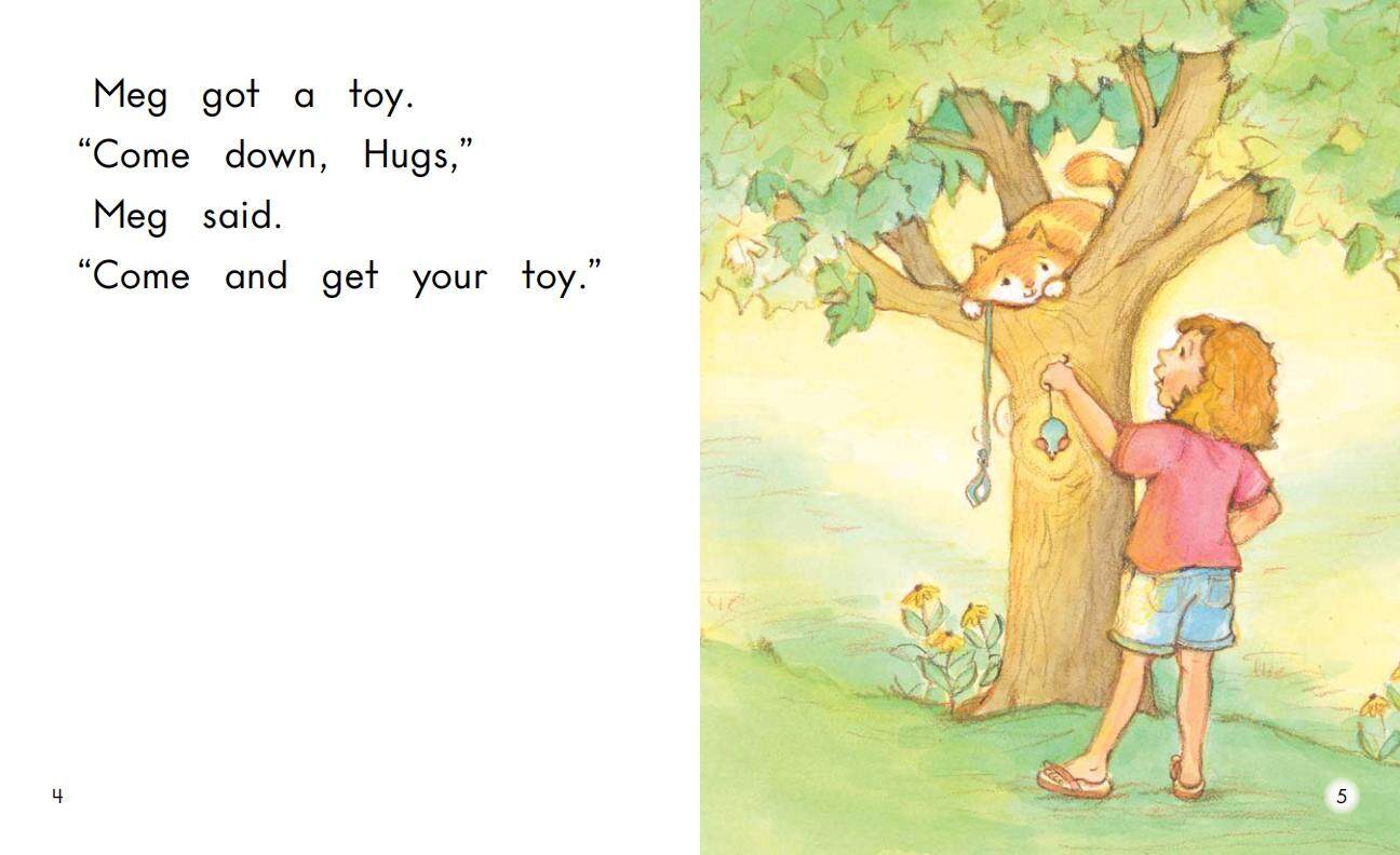 Up in a tree绘本故事第4页