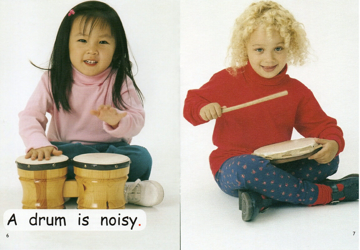 what is noisy？绘本故事第5页