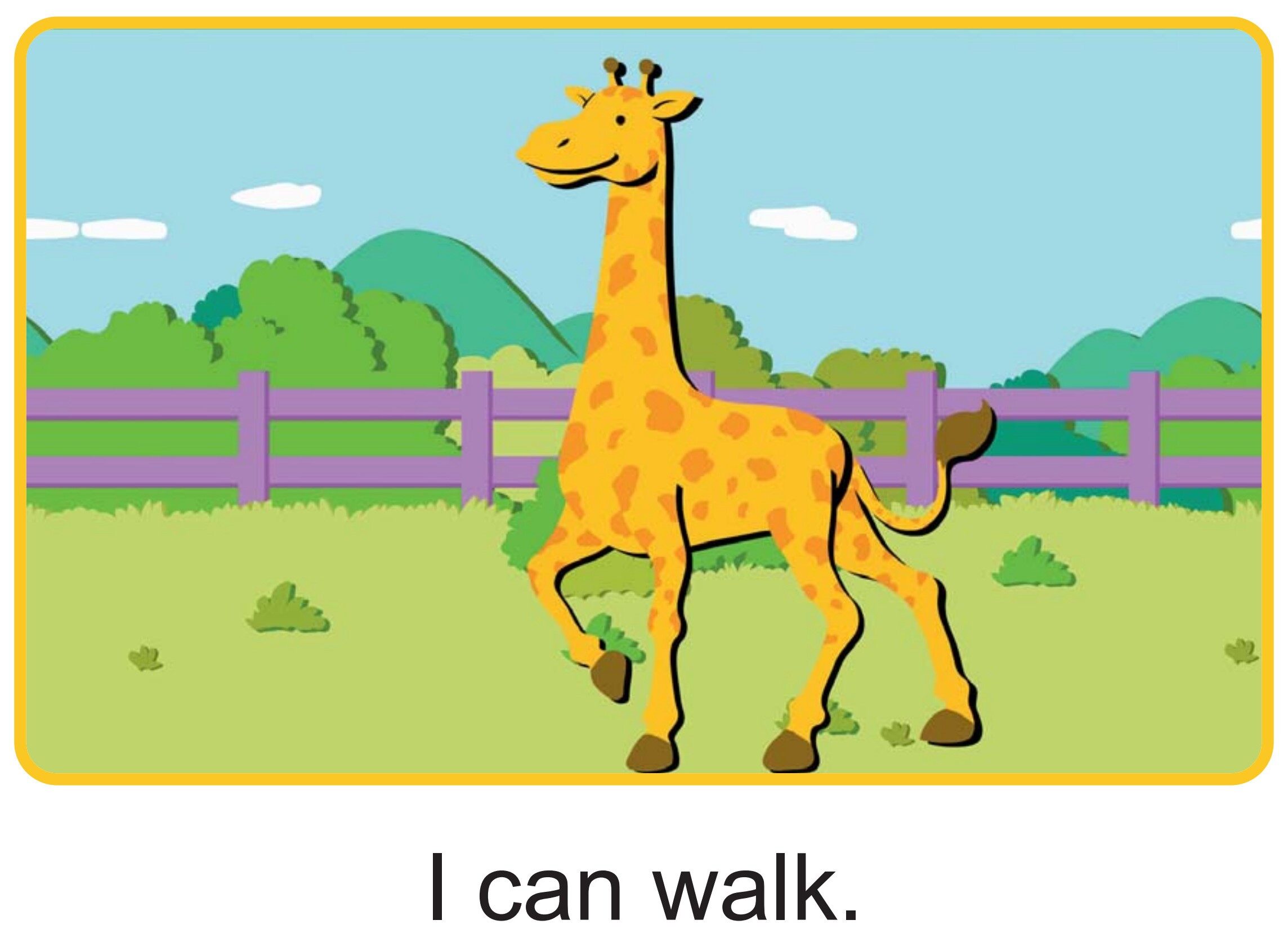 I Can Walk绘本故事第2页