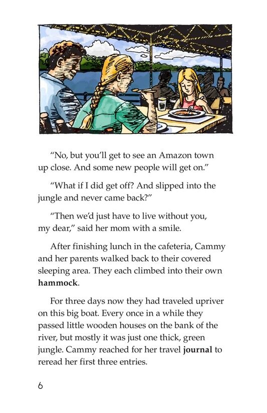 Adventure on the Amazon River绘本故事第5页