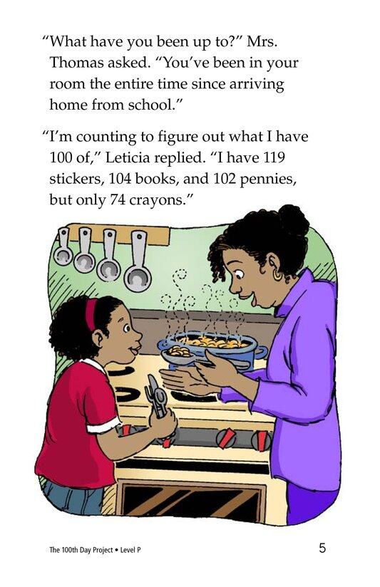 The 100th Day Project绘本故事第4页
