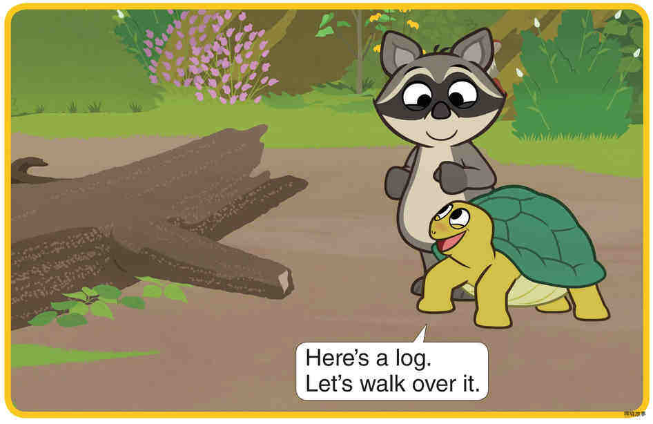 Let's Walk绘本故事第4页