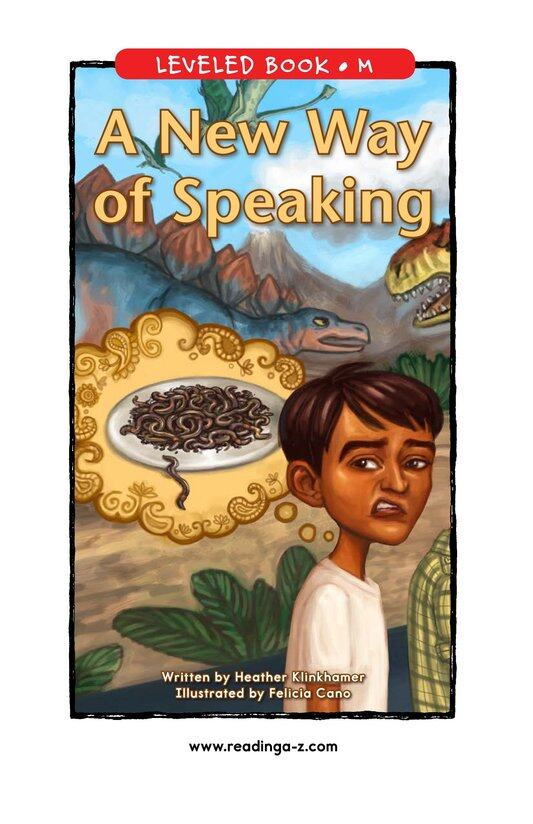 A New Way of Speaking绘本故事第2页