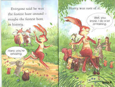 The Hare and The Tortoise绘本故事第5页
