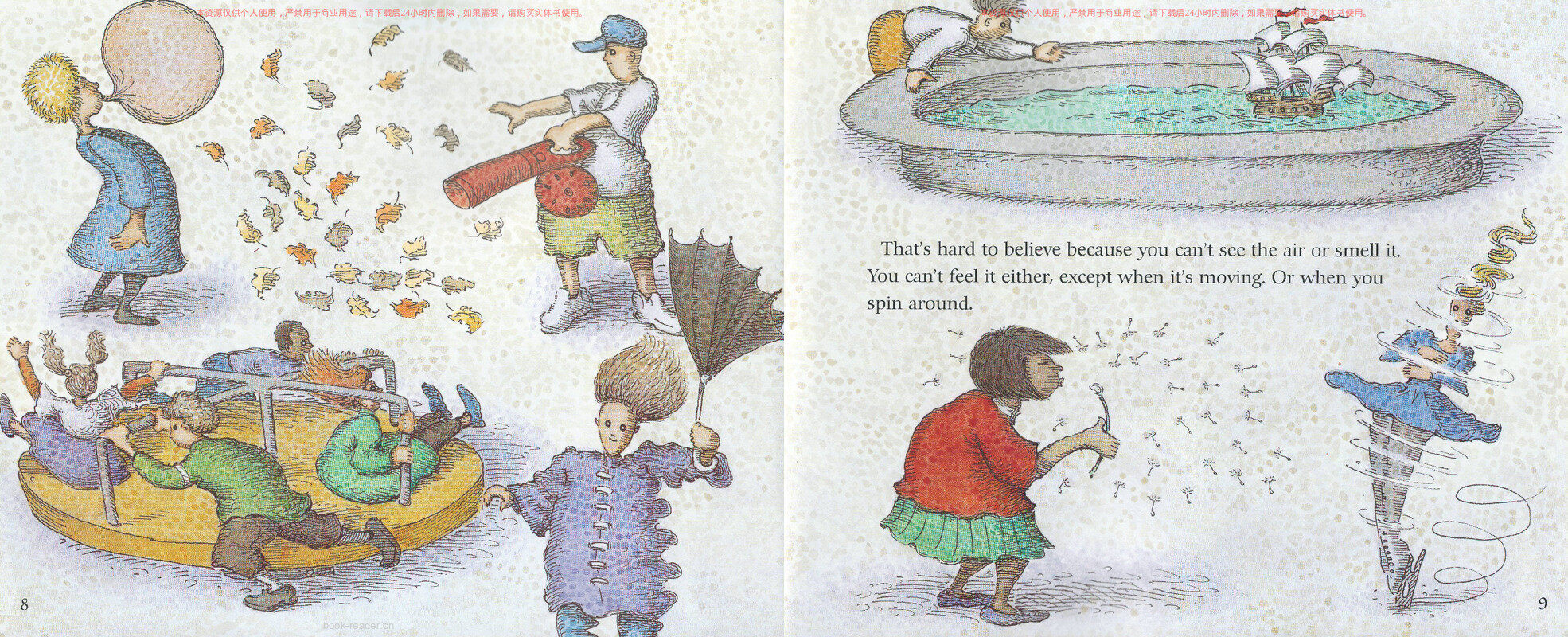 Air Is All Around You绘本故事第5页