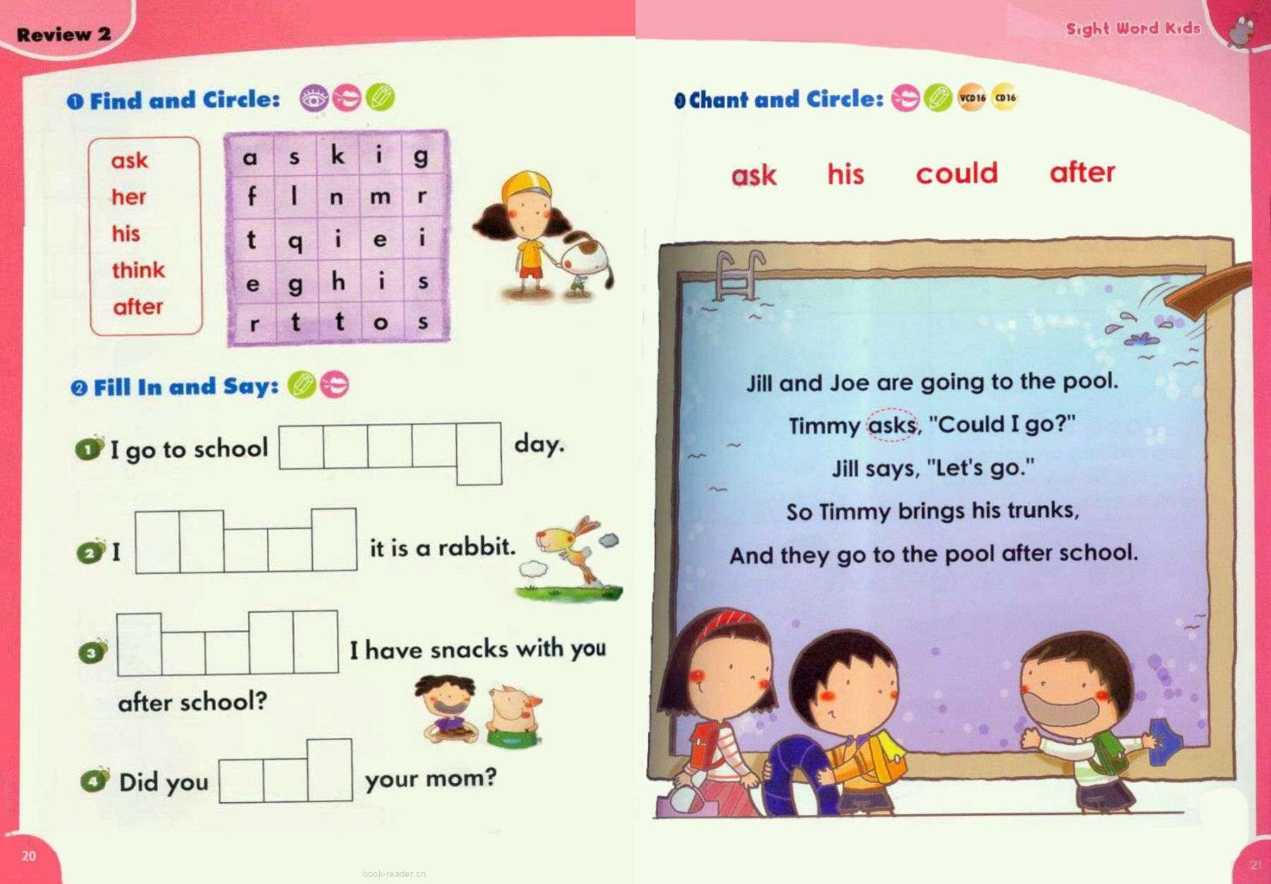 Review 2绘本故事第3页