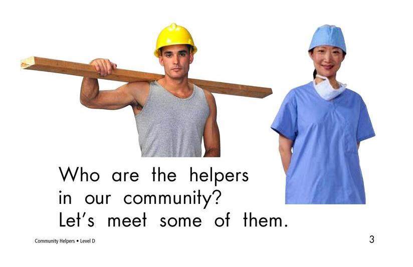 Community Helpers绘本故事第3页
