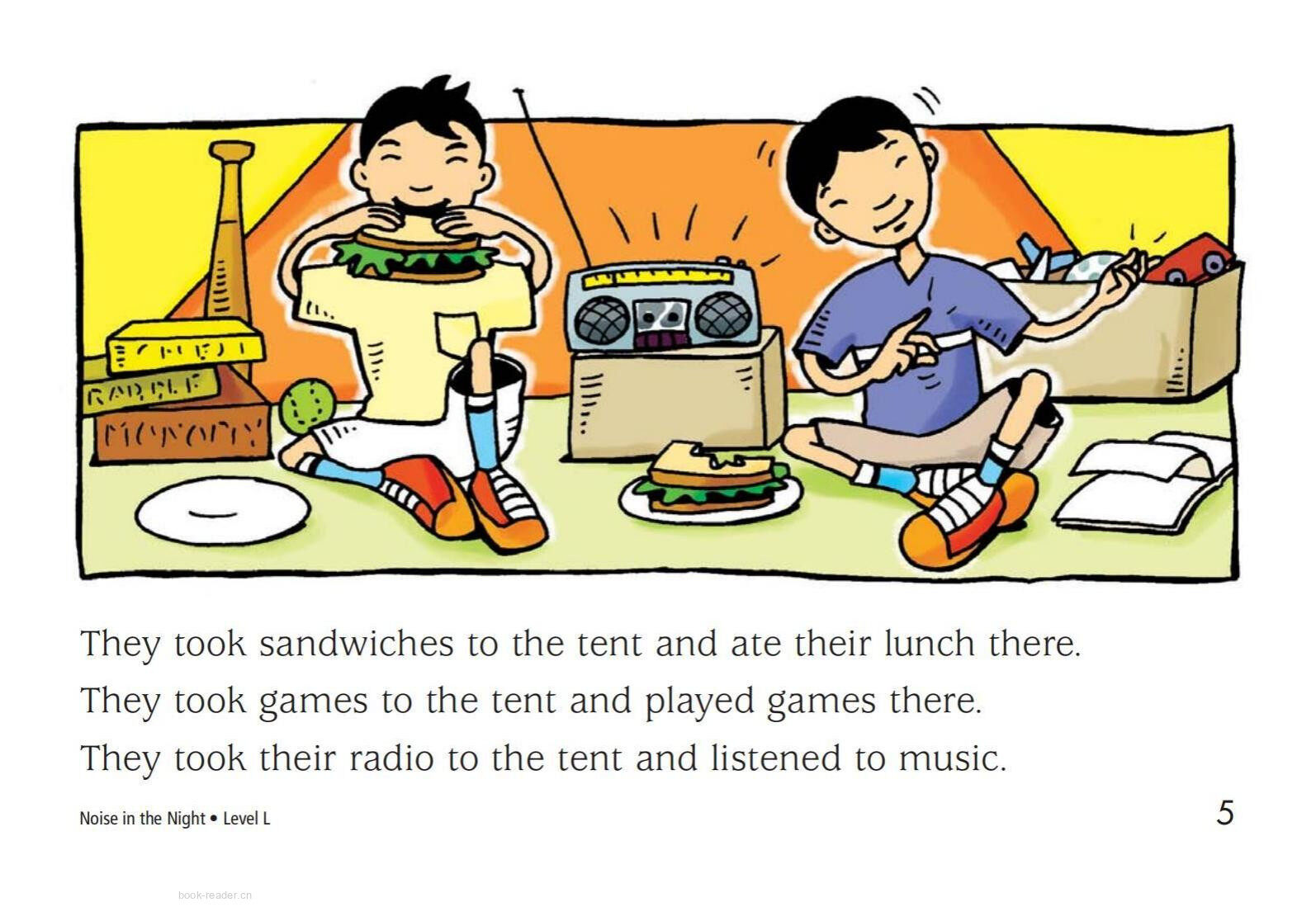 Noise in the Night绘本故事第5页