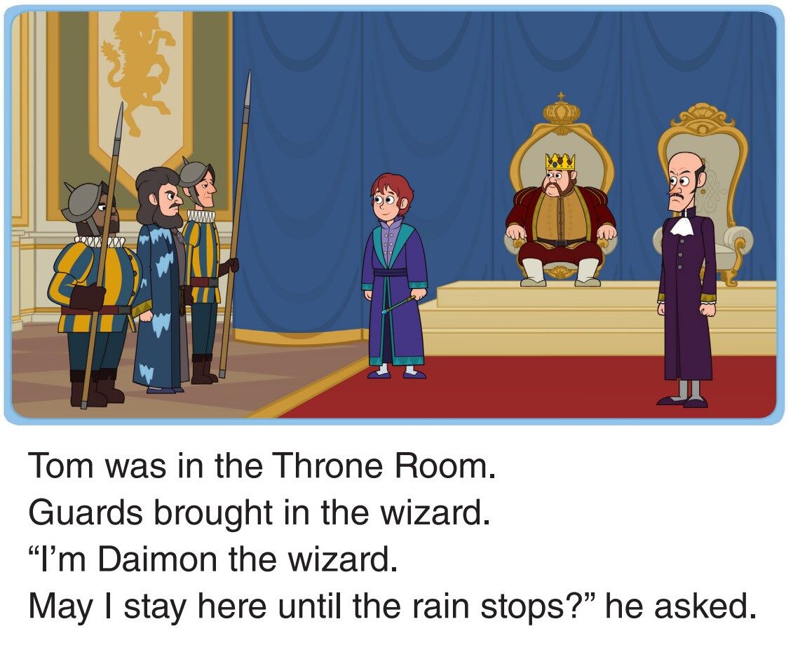 A Wizard Appears绘本故事第4页