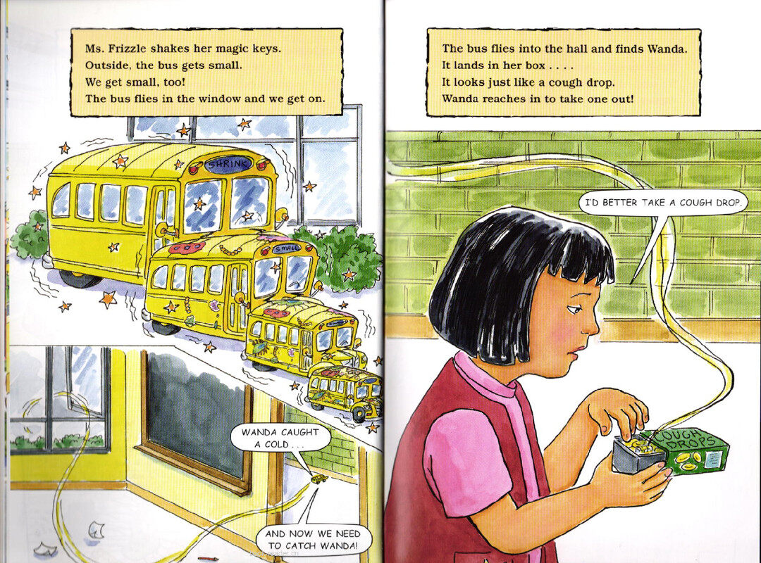 Magic School Bus Fights Germs绘本故事第5页