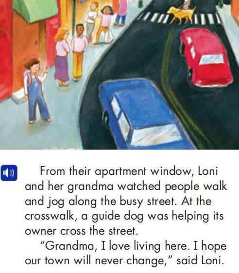 Loni's Town绘本故事第4页