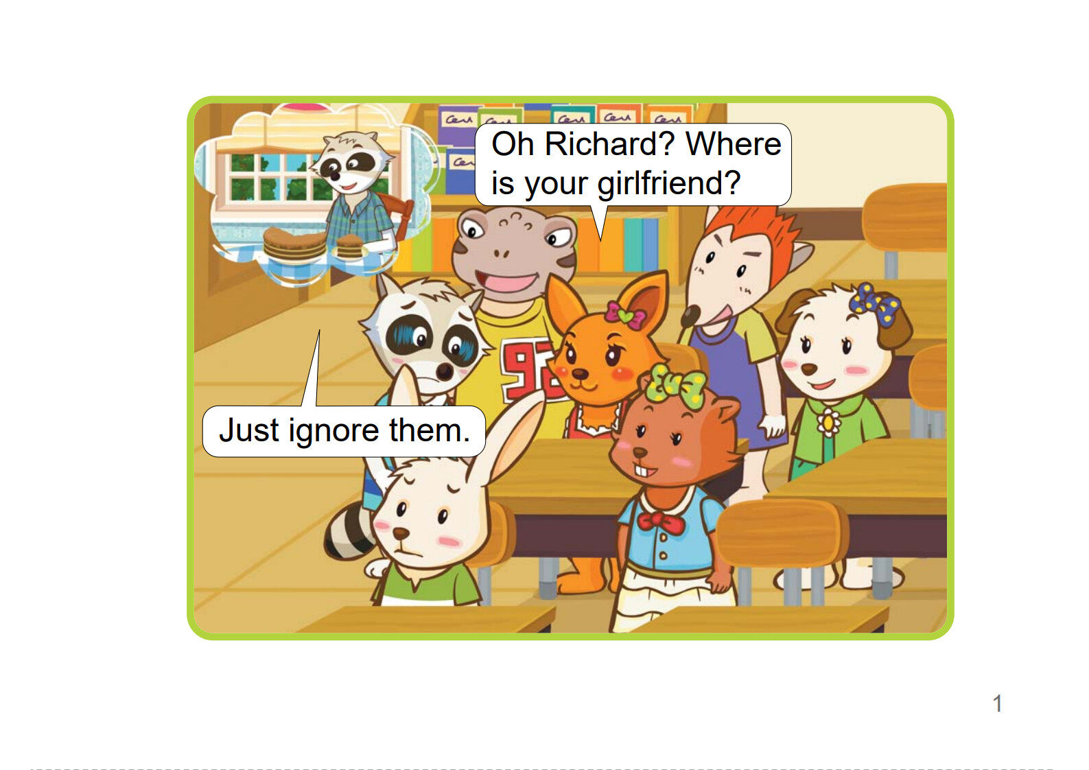 A Pleasant Surprise绘本故事第2页