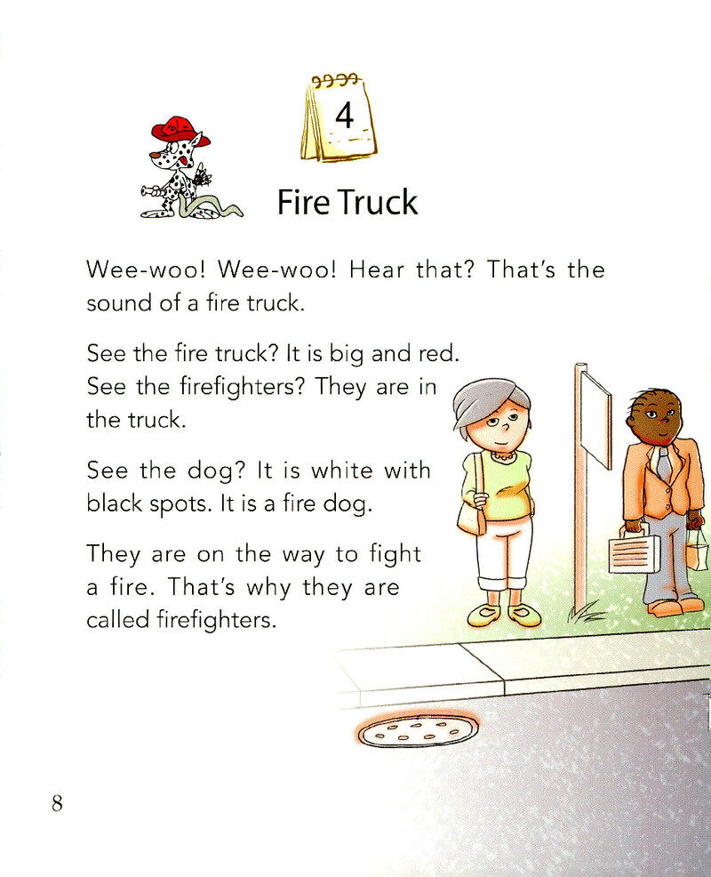 Fire Truck绘本故事第2页