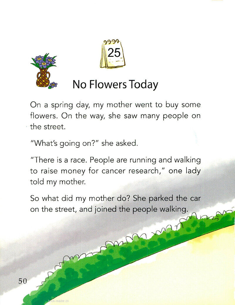 No Flowers Today绘本故事第2页