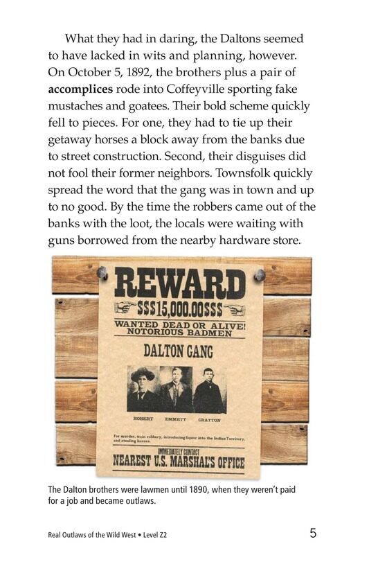 Real Outlaws of the Wild West绘本故事第4页