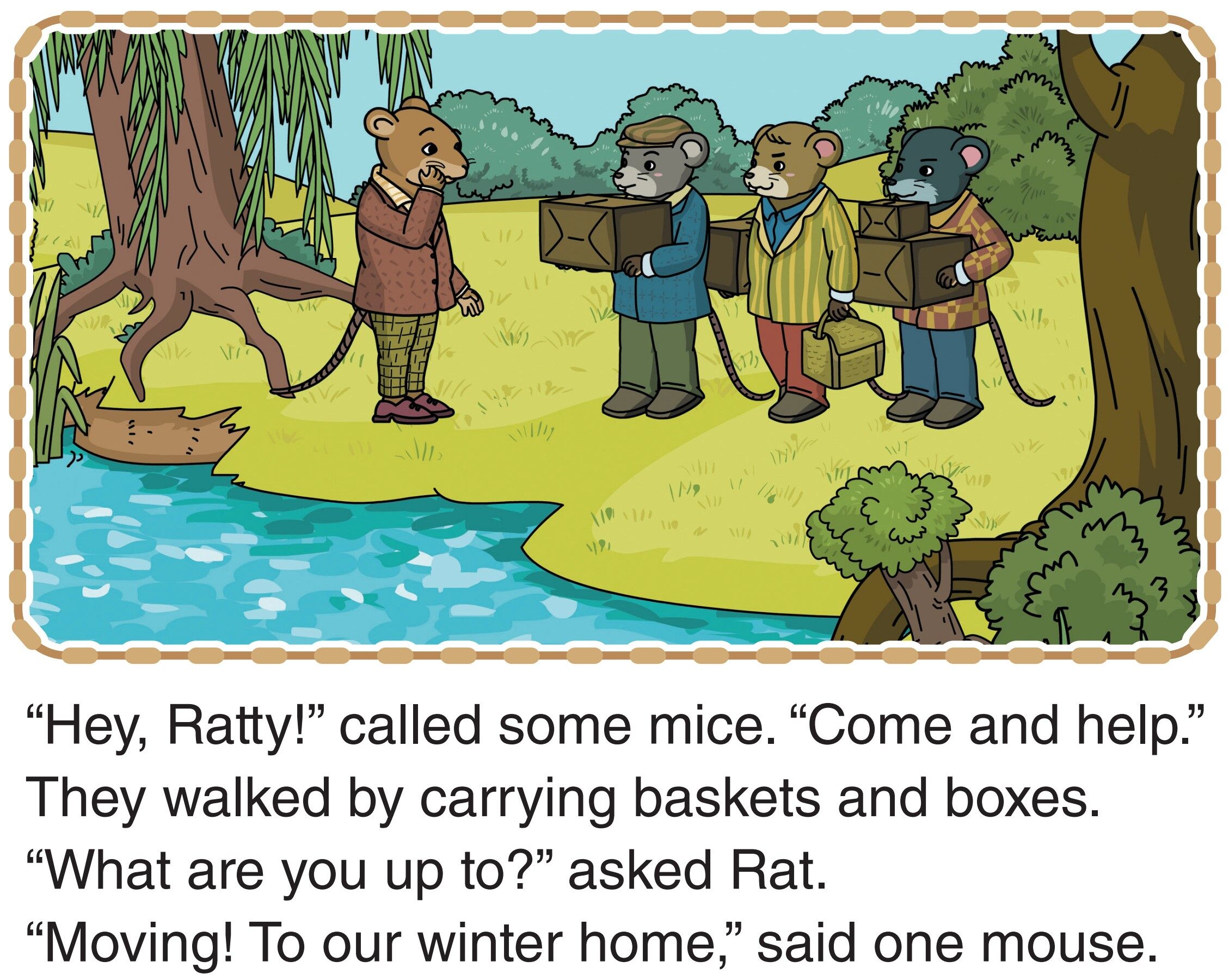 Going South绘本故事第4页