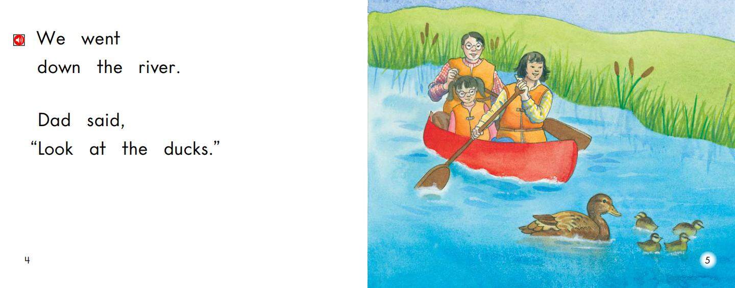 Down the River绘本故事第4页