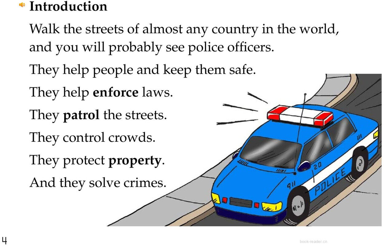 Police Officers绘本故事第3页