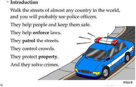Police Officers绘本故事第3页