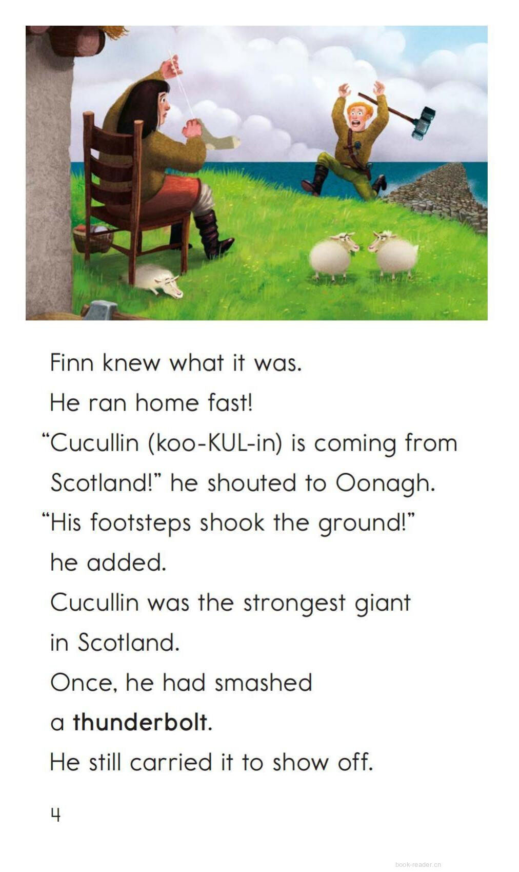 The Legend of the Giant's Causeway绘本故事第4页