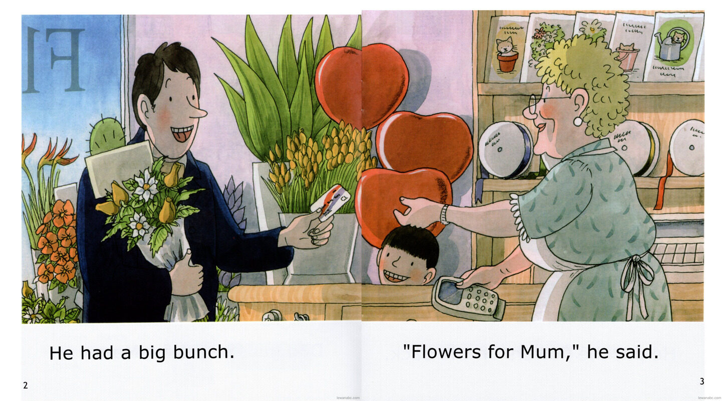 A Big Bunch of Flowers绘本故事第4页