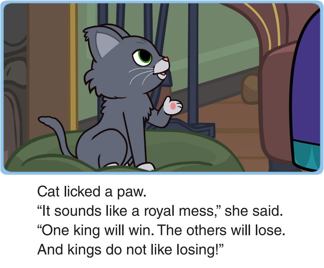 The Royal Race绘本故事第4页