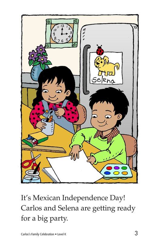 Carlos's Family Celebration绘本故事第3页