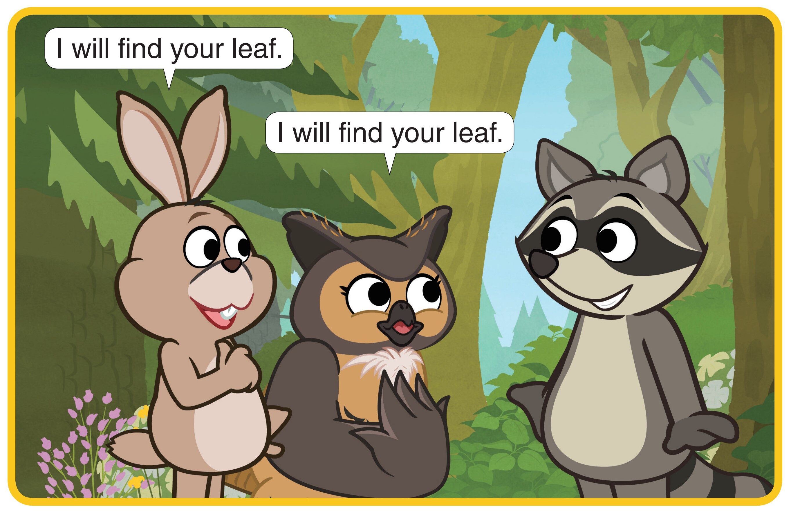 I Can't Find My Leaf绘本故事第5页