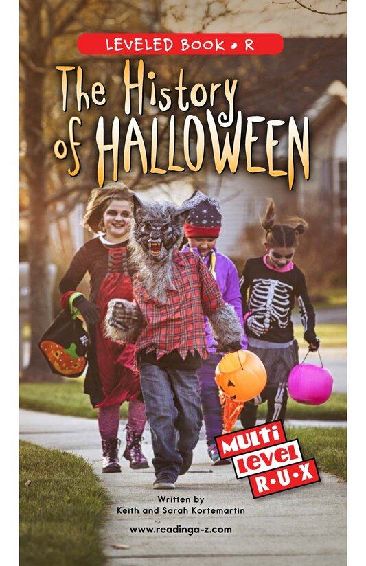 The History of Halloween绘本故事第2页