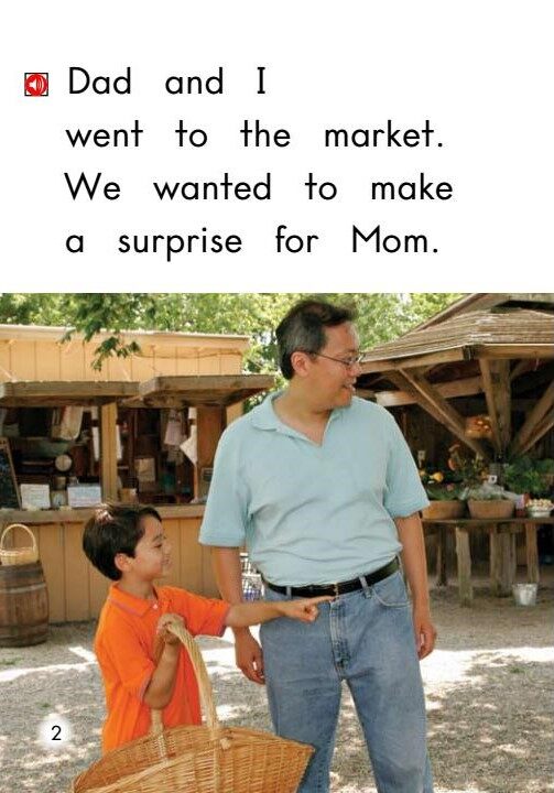 A surprise for Mom绘本故事第3页