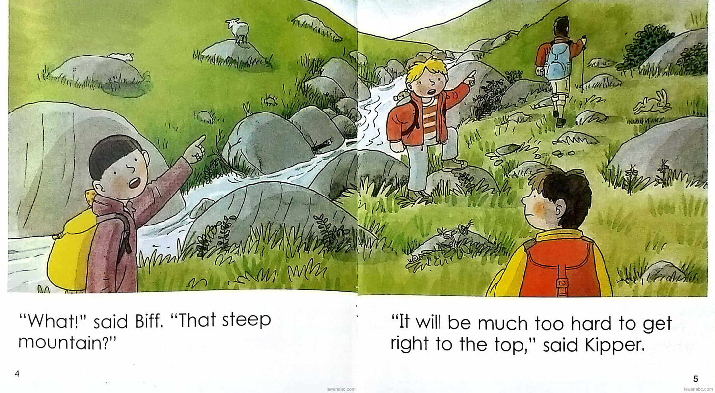 Top of the Mountain绘本故事第5页