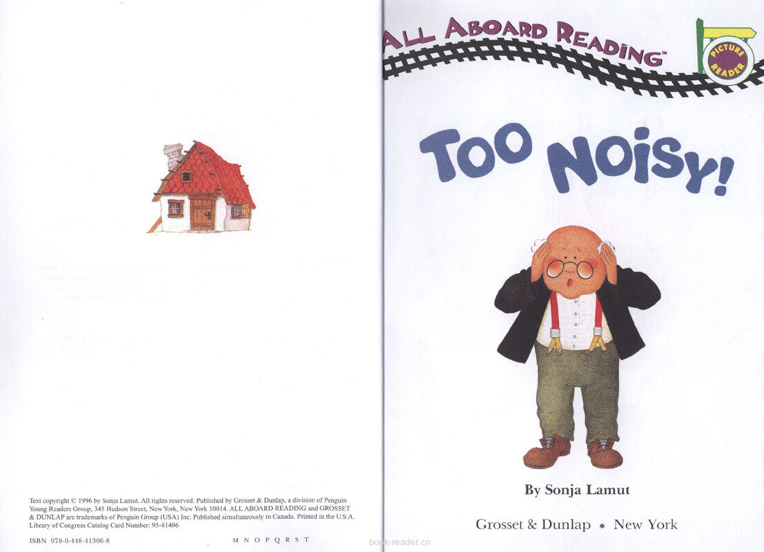 Too Noisy绘本故事第3页