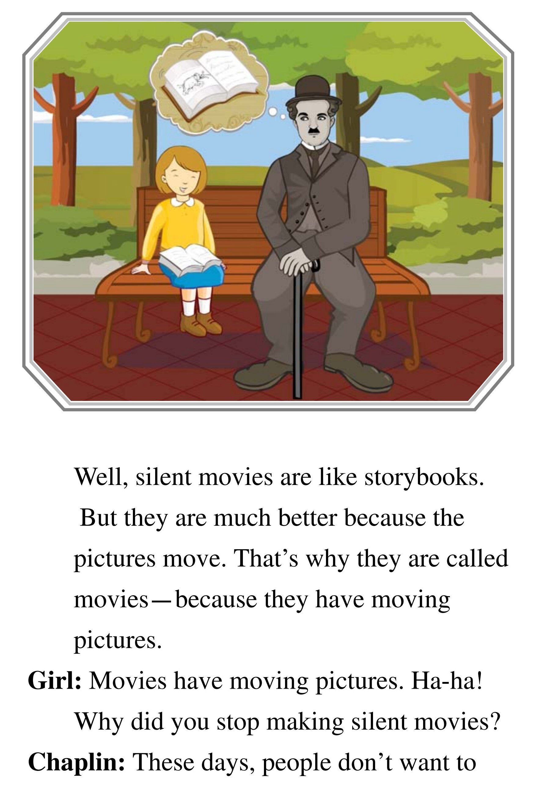 Charlie Chaplin绘本故事第4页