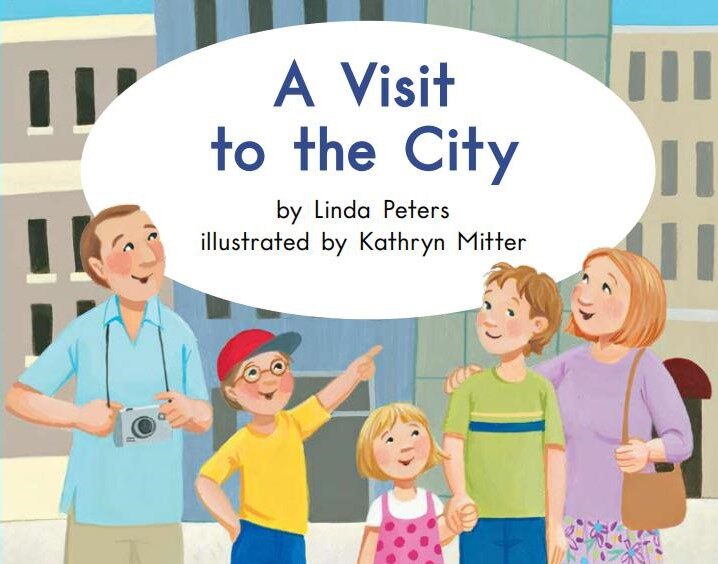 A visit to the city绘本故事第2页