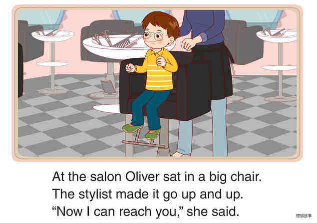 Getting a Haircut绘本故事第5页