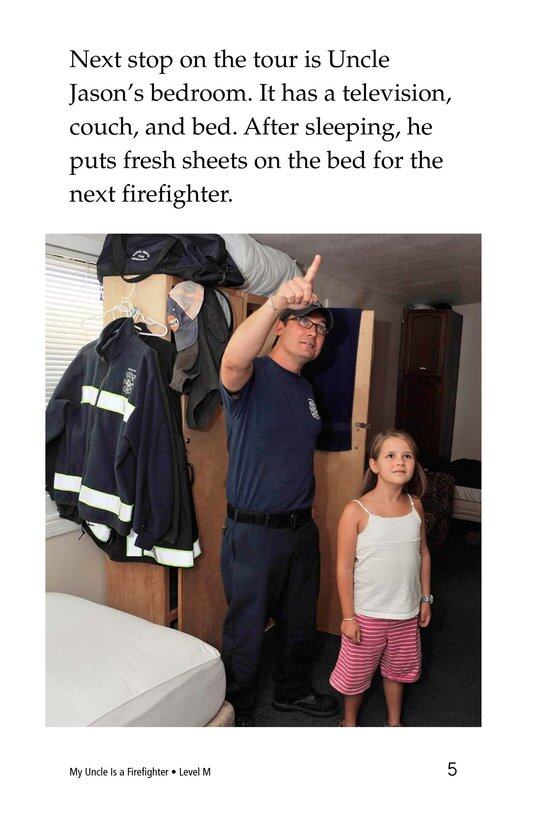 My Uncle Is a Firefighter绘本故事第5页