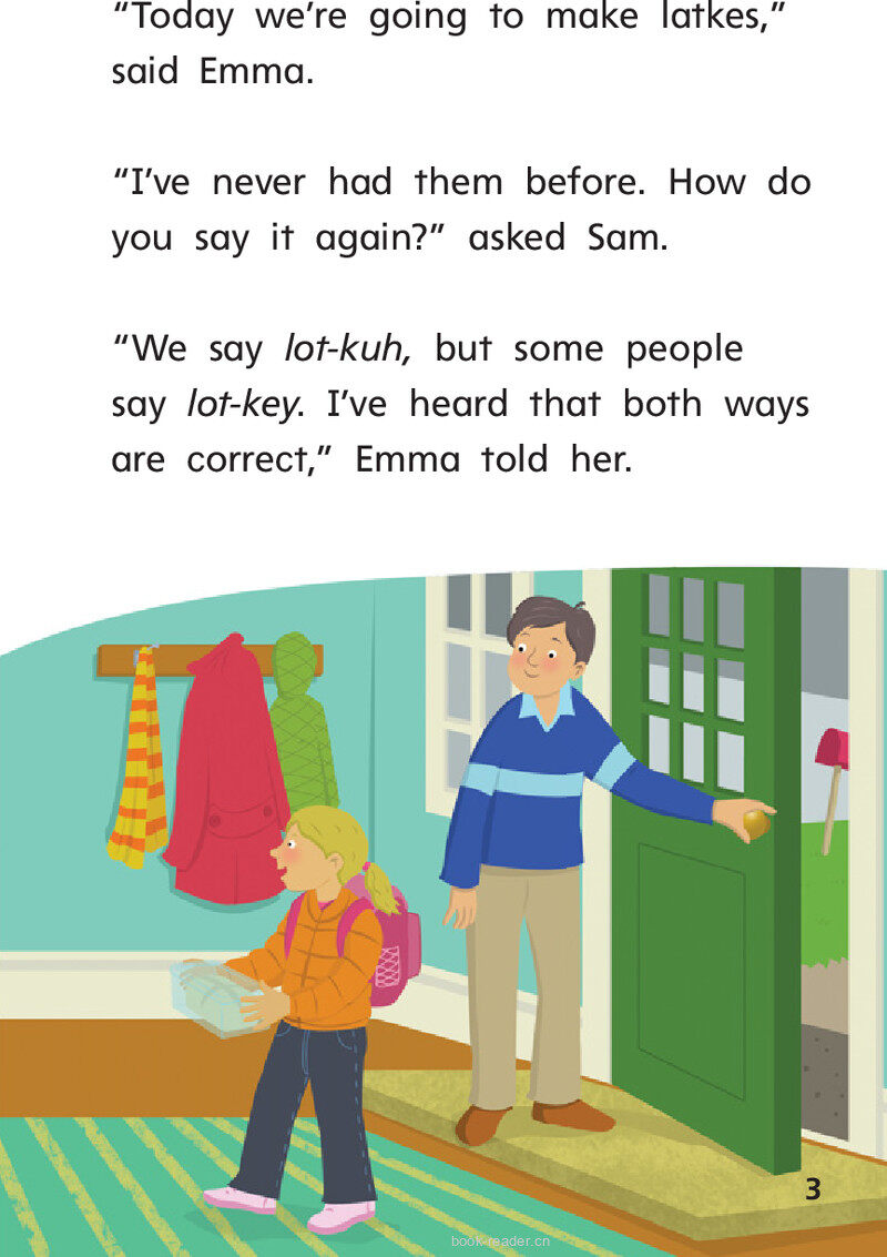 G1 On U6W4 Latkes for Sam绘本故事第5页