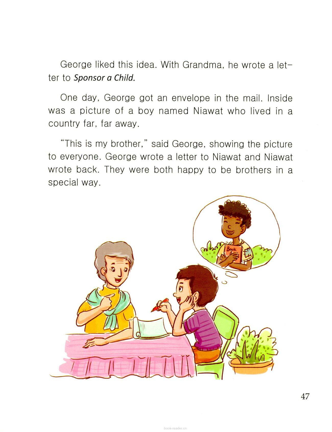 George's Brother绘本故事第3页