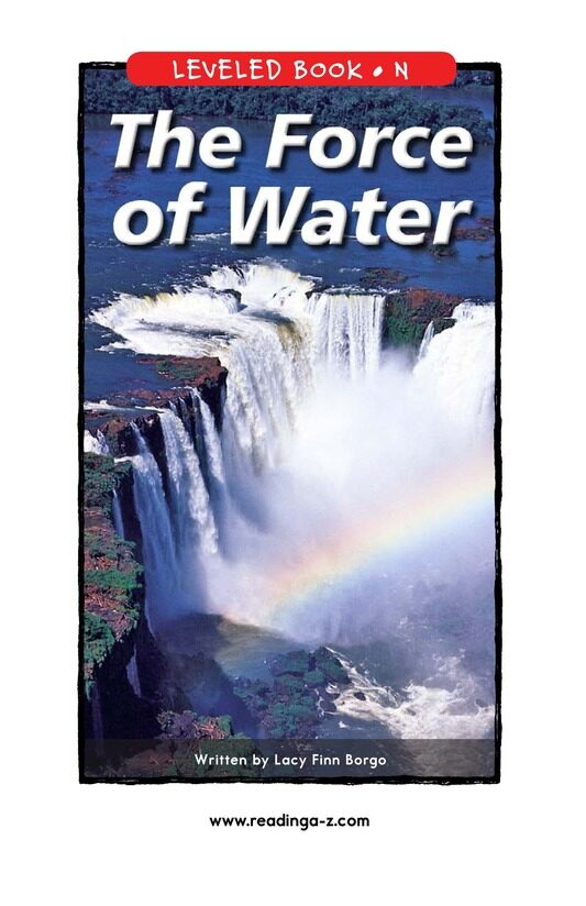 The Force of Water绘本故事第2页