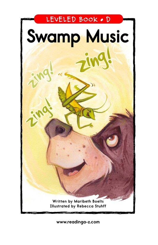 Swamp Music绘本故事第2页