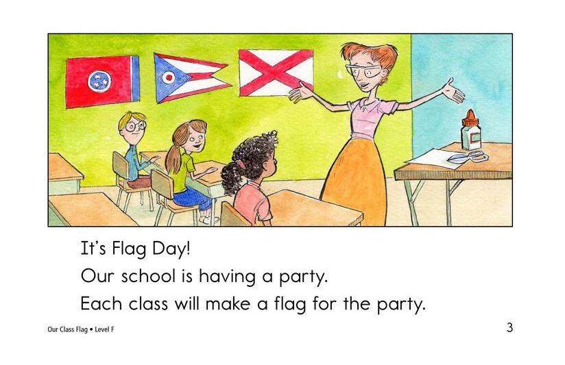 Our Class Flag绘本故事第3页