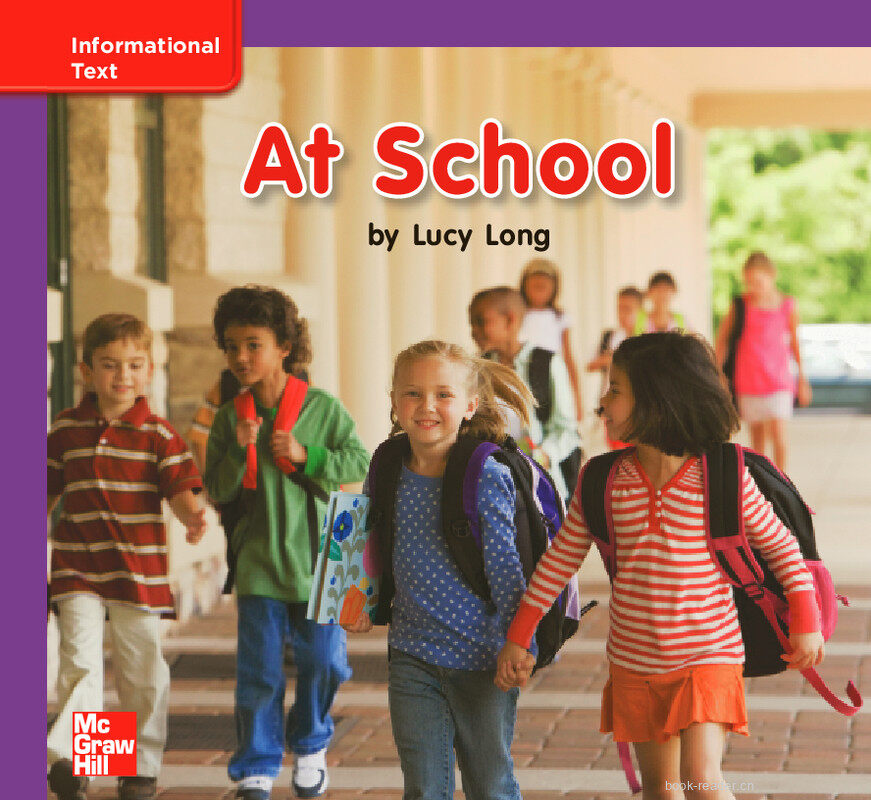 GK ELL U01W3 At School绘本故事第2页